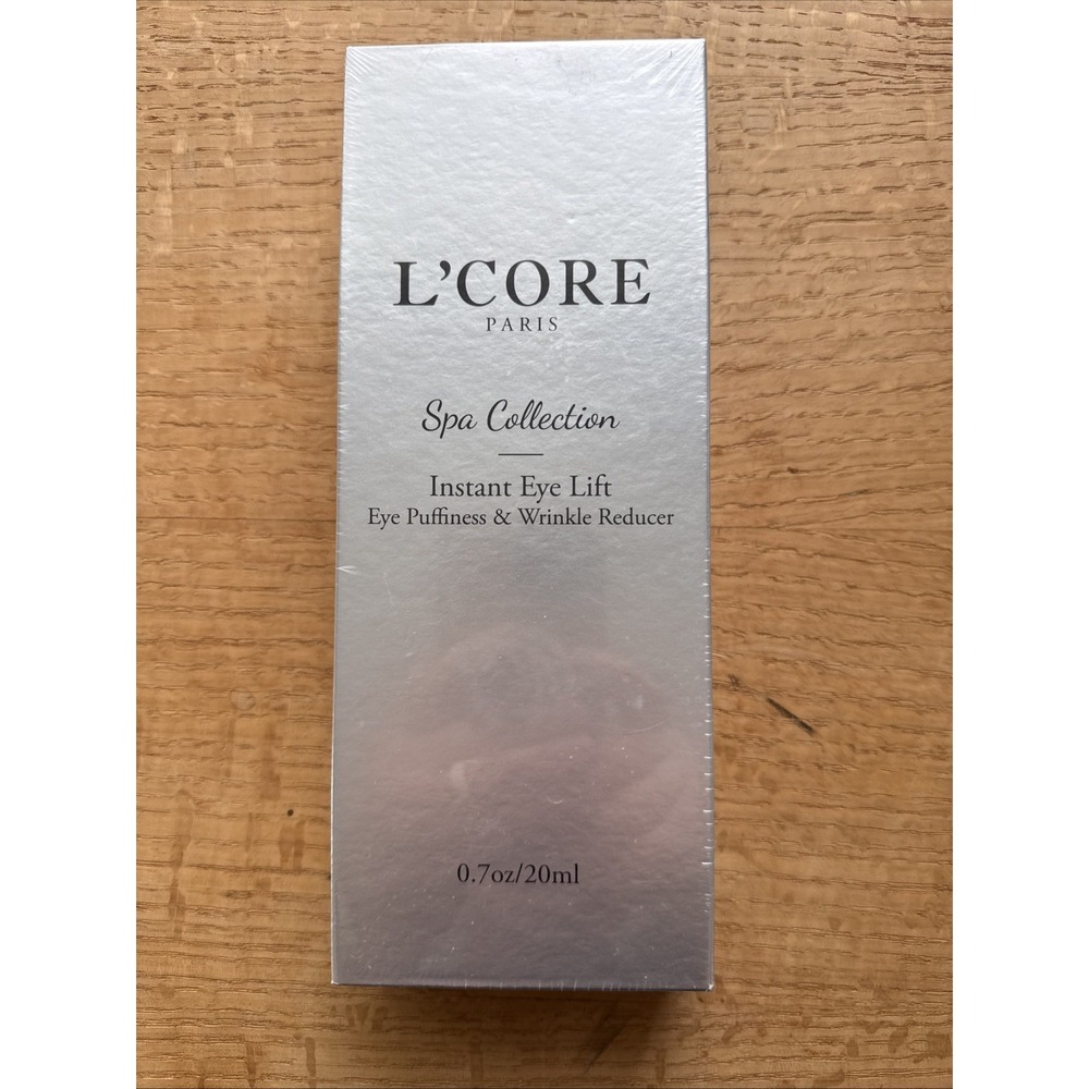 L'Core Paris Spa Collection Instant Eye Lift Eye Puffiness Reducer 0.7oz